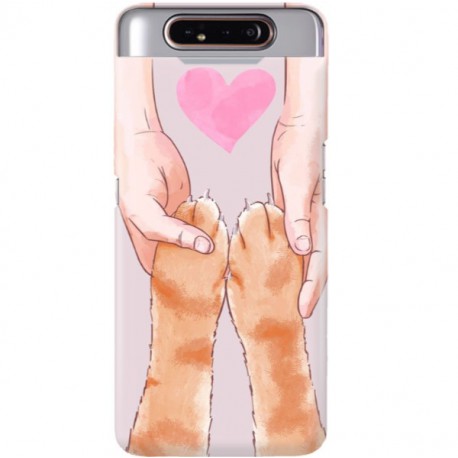 ETUI CLEAR NA TELEFON SAMSUNG GALAXY A80 PRZYJAŹŃ