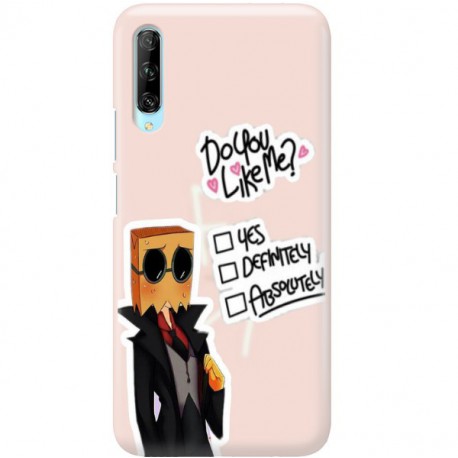 ETUI CLEAR NA TELEFON HUAWEI P SMART PRO / HONOR Y9S QUESTION