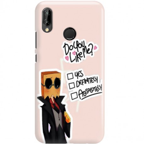 ETUI CLEAR NA TELEFON HUAWEI P20 LITE 2019 / NOVA 5I QUESTION