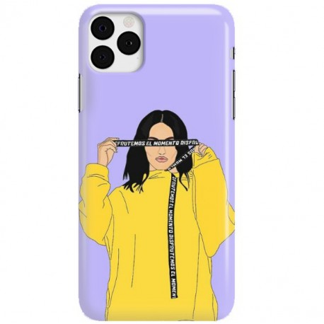 ETUI CLEAR NA TELEFON APPLE IPHONE 11 PRO REBEL GIRL