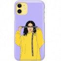 ETUI CLEAR NA TELEFON APPLE IPHONE 11 REBEL GIRL