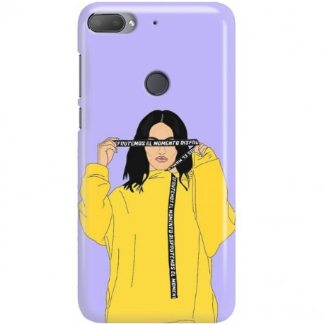 ETUI CLEAR NA TELEFON HTC DESIRE 12 PLUS REBEL GIRL