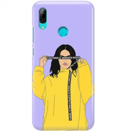 ETUI CLEAR NA TELEFON HUAWEI Y7 2019 REBEL GIRL