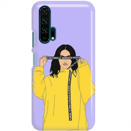 ETUI CLEAR NA TELEFON HUAWEI HONOR 20 PRO REBEL GIRL