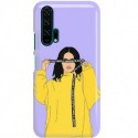 ETUI CLEAR NA TELEFON HUAWEI HONOR 20 PRO REBEL GIRL