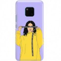 ETUI CLEAR NA TELEFON HUAWEI MATE 20 PRO REBEL GIRL