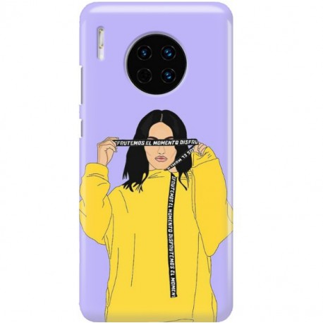 ETUI CLEAR NA TELEFON HUAWEI MATE 30 REBEL GIRL