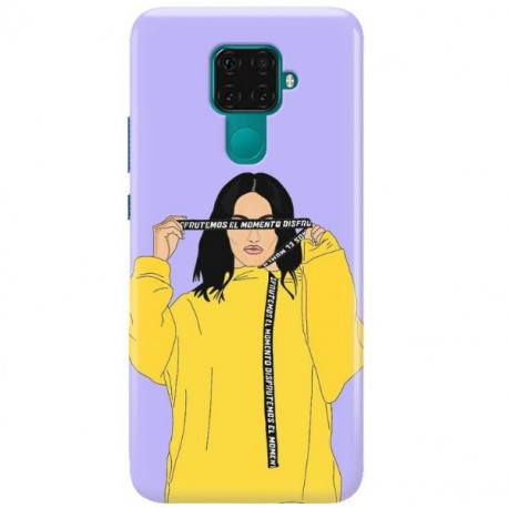 ETUI CLEAR NA TELEFON HUAWEI MATE 30 LITE REBEL GIRL