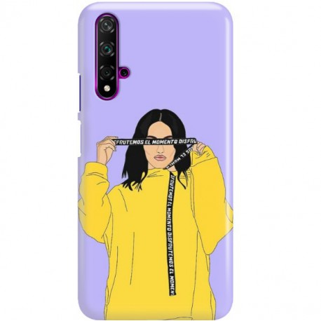 ETUI CLEAR NA TELEFON HUAWEI NOVA 5 REBEL GIRL