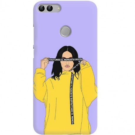 ETUI CLEAR NA TELEFON HUAWEI P SMART REBEL GIRL