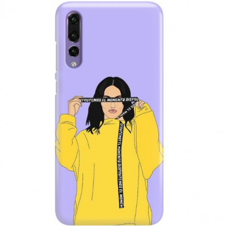 ETUI CLEAR NA TELEFON HUAWEI P20 PRO REBEL GIRL