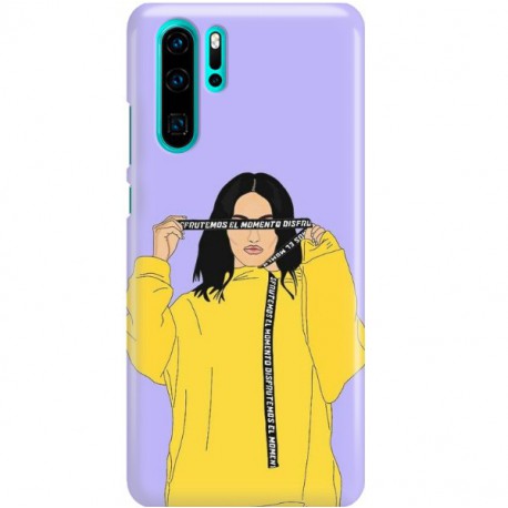 ETUI CLEAR NA TELEFON HUAWEI P30 PRO REBEL GIRL