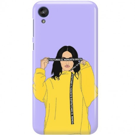 ETUI CLEAR NA TELEFON MOTOROLA MOTO E6 PLUS REBEL GIRL