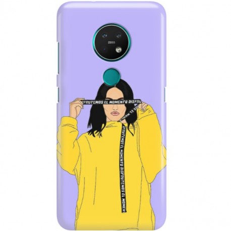 ETUI CLEAR NA TELEFON NOKIA 6.2 / 7.2 REBEL GIRL