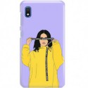 ETUI CLEAR NA TELEFON SAMSUNG GALAXY A10 REBEL GIRL