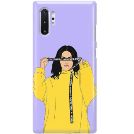 ETUI CLEAR NA TELEFON SAMSUNG GALAXY NOTE 10 PLUS REBEL GIRL