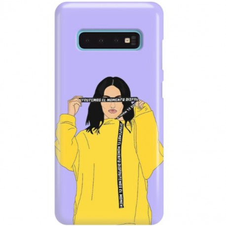 ETUI CLEAR NA TELEFON SAMSUNG GALAXY S10 REBEL GIRL