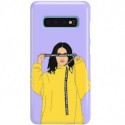 ETUI CLEAR NA TELEFON SAMSUNG GALAXY S10 REBEL GIRL