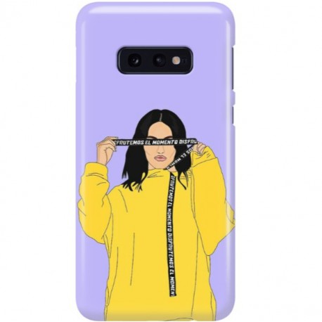 ETUI CLEAR NA TELEFON SAMSUNG GALAXY S10E REBEL GIRL