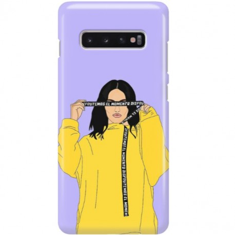 ETUI CLEAR NA TELEFON SAMSUNG GALAXY S10 PLUS REBEL GIRL