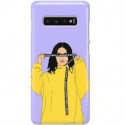 ETUI CLEAR NA TELEFON SAMSUNG GALAXY S10 PLUS REBEL GIRL
