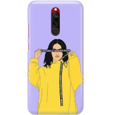 ETUI CLEAR NA TELEFON XIAOMI REDMI 8 REBEL GIRL