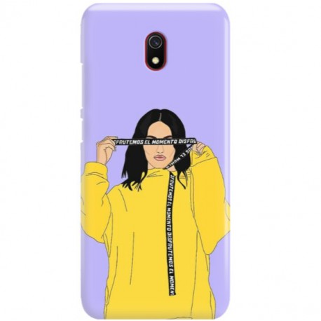 ETUI CLEAR NA TELEFON XIAOMI REDMI 8A REBEL GIRL