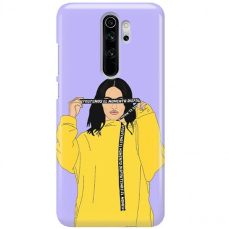 ETUI CLEAR NA TELEFON XIAOMI REDMI NOTE 8 PRO REBEL GIRL