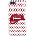 ETUI CLEAR NA TELEFON APPLE IPHONE 7 / 8 RED LIPS