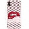 ETUI CLEAR NA TELEFON APPLE IPHONE XS MAX RED LIPS