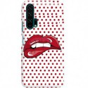 ETUI CLEAR NA TELEFON HUAWEI HONOR 20 PRO RED LIPS
