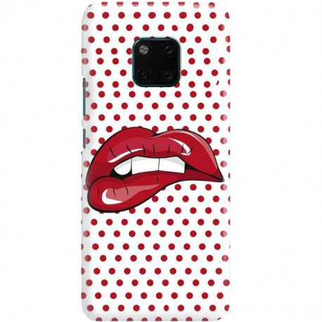 ETUI CLEAR NA TELEFON HUAWEI MATE 20 PRO RED LIPS