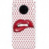 ETUI CLEAR NA TELEFON HUAWEI MATE 30 RED LIPS
