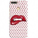 ETUI CLEAR NA TELEFON HUAWEI Y6 2018 PRIME RED LIPS