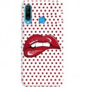 ETUI CLEAR NA TELEFON HUAWEI P30 LITE RED LIPS