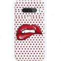 ETUI CLEAR NA TELEFON LG G8S / G8S THINQ RED LIPS