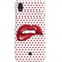 ETUI CLEAR NA TELEFON LG K20 RED LIPS