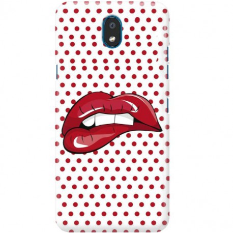 ETUI CLEAR NA TELEFON LG K30 2019 RED LIPS