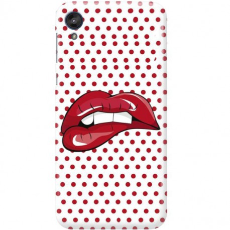 ETUI CLEAR NA TELEFON MOTOROLA MOTO E6 PLUS RED LIPS