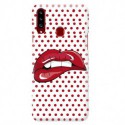 ETUI CLEAR NA TELEFON SAMSUNG GALAXY A20S RED LIPS