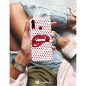 ETUI CLEAR NA TELEFON SAMSUNG GALAXY A20S RED LIPS