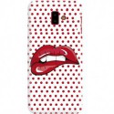 ETUI CLEAR NA TELEFON SAMSUNG GALAXY J6 PLUS 2018 RED LIPS