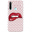ETUI CLEAR NA TELEFON XIAOMI REDMI NOTE 8 RED LIPS
