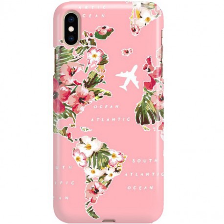 ETUI CLEAR NA TELEFON APPLE IPHONE XS MAX SAMOLOTEM PO ŚWIECIE