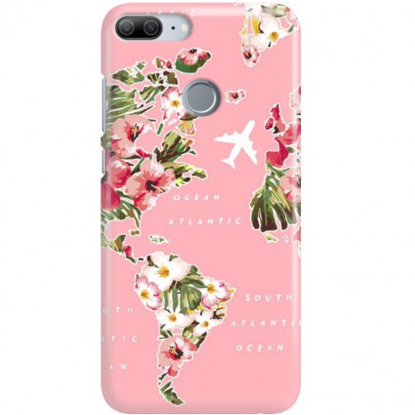 ETUI CLEAR NA TELEFON HUAWEI HONOR 9 LITE SAMOLOTEM PO ŚWIECIE