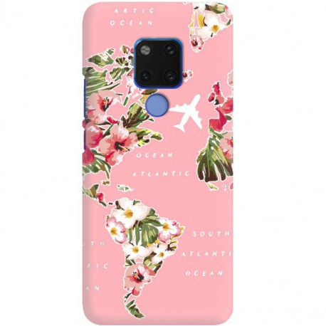 ETUI CLEAR NA TELEFON HUAWEI MATE 20 SAMOLOTEM PO ŚWIECIE