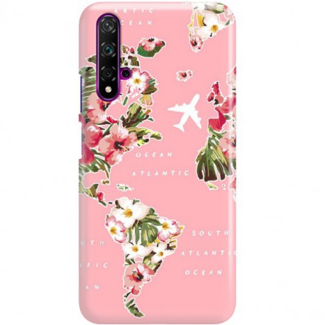 ETUI CLEAR NA TELEFON HUAWEI NOVA 5 SAMOLOTEM PO ŚWIECIE