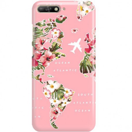 ETUI CLEAR NA TELEFON HUAWEI Y6 2018 SAMOLOTEM PO ŚWIECIE