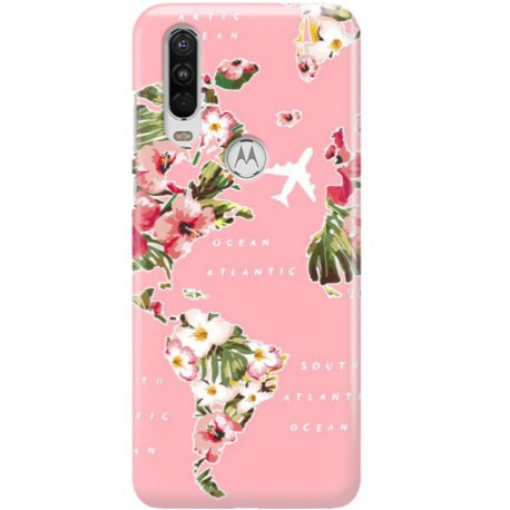 ETUI CLEAR NA TELEFON MOTOROLA MOTO ONE ACTION SAMOLOTEM PO ŚWIECIE