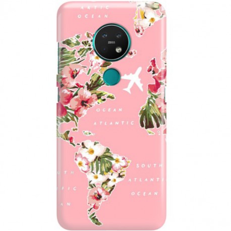 ETUI CLEAR NA TELEFON NOKIA 6.2 / 7.2 SAMOLOTEM PO ŚWIECIE